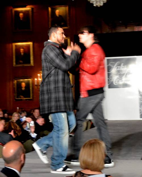 Shane Victorino All-Star Celebrity Fashion Show