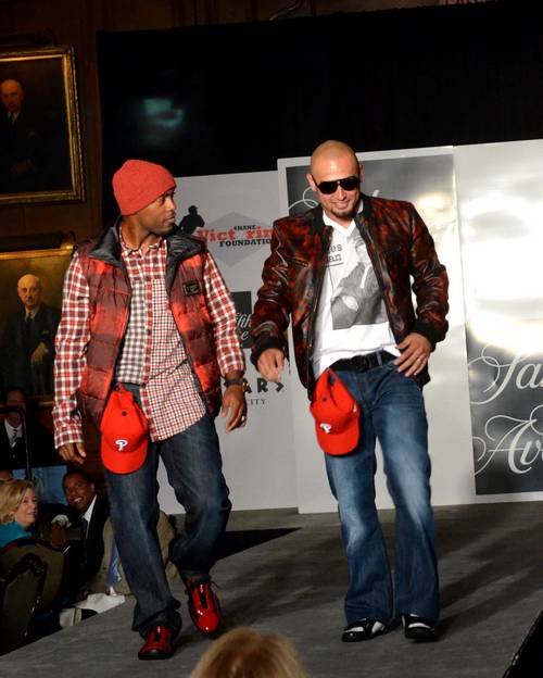 Shane Victorino All-Star Celebrity Fashion Show