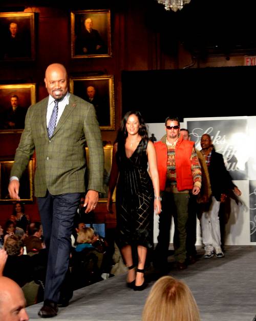 Shane Victorino All-Star Celebrity Fashion Show