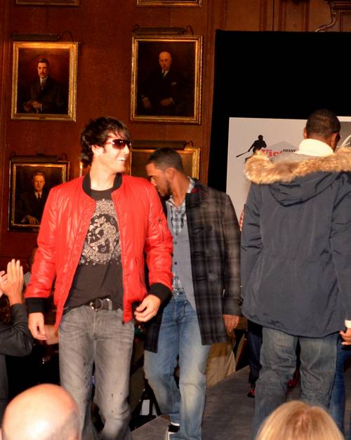 Shane Victorino All-Star Celebrity Fashion Show