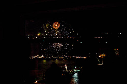 New Years Eve @ Hibachi with the Fireworks