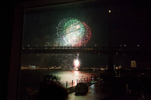 New Years Eve @ Hibachi with the Fireworks