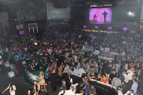 New Years Eve 2013 at XFINITY Live! (Gallery F)
