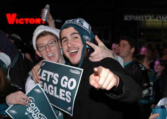 Eagles vs Bears - GO BIRDS!