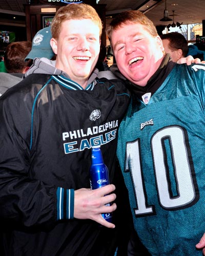 McFadden's EAGLES/Green Bay - Playoff Game 1