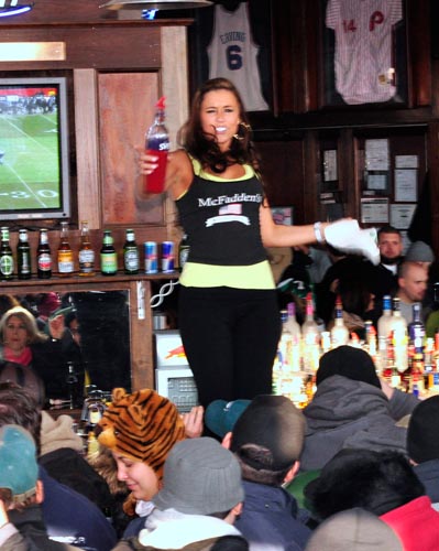 McFadden's EAGLES/Green Bay - Playoff Game 1