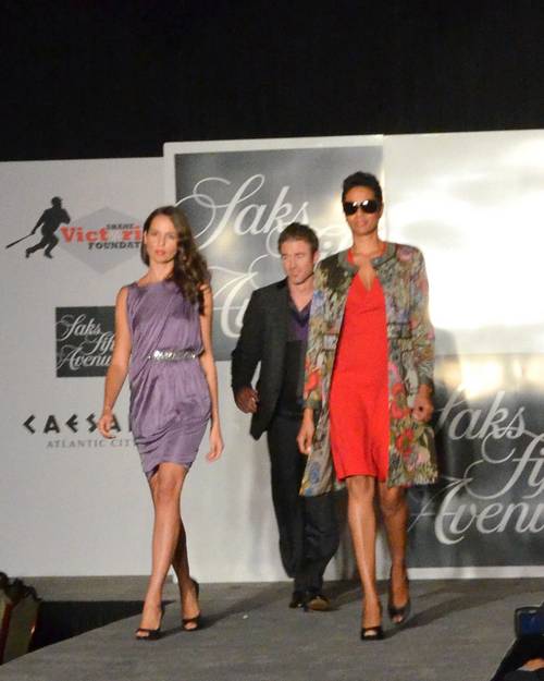 Shane Victorino All-Star Celebrity Fashion Show