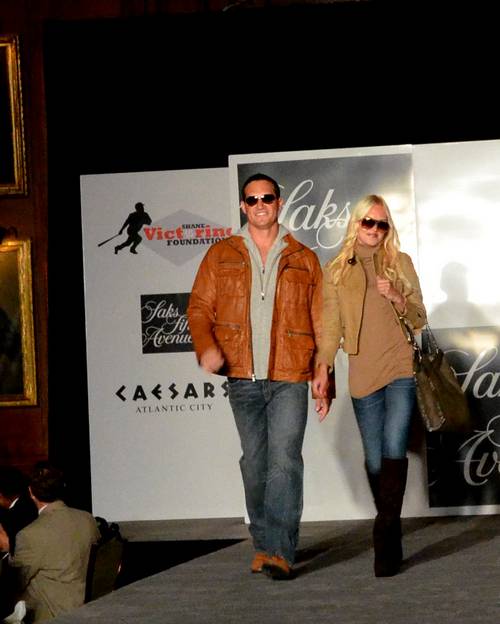 Shane Victorino All-Star Celebrity Fashion Show