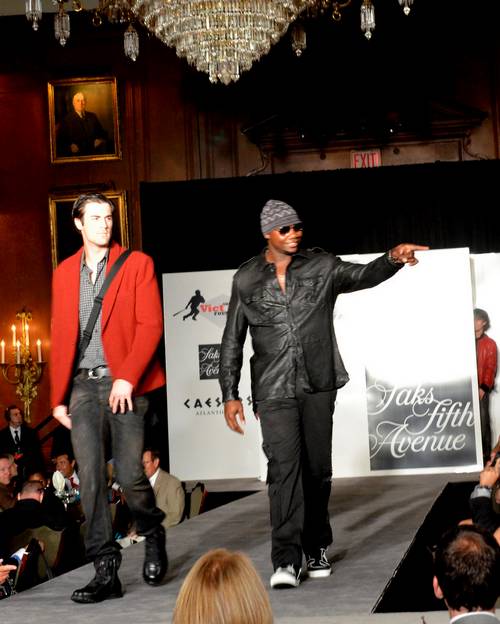Shane Victorino All-Star Celebrity Fashion Show