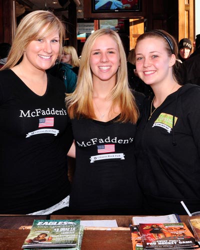 McFadden's EAGLES/Green Bay - Playoff Game 1