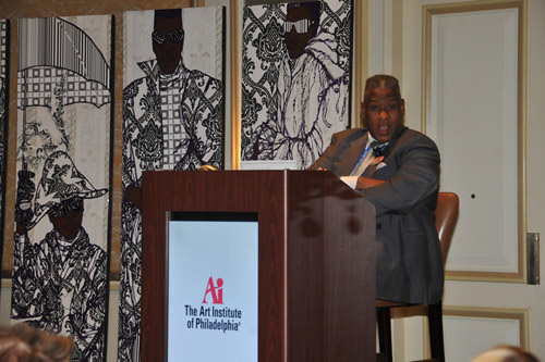 Vogue's Andre Leon Talley Visits Philadelphia Students