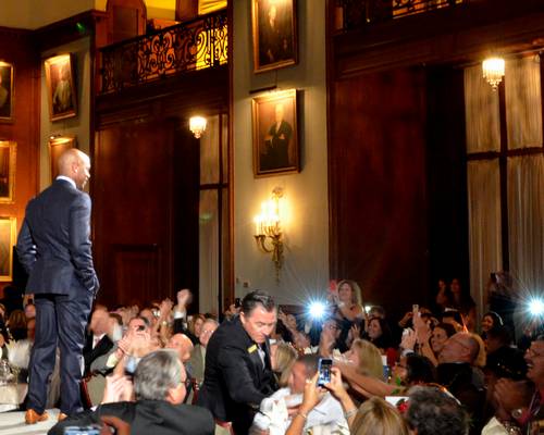 Shane Victorino All-Star Celebrity Fashion Show