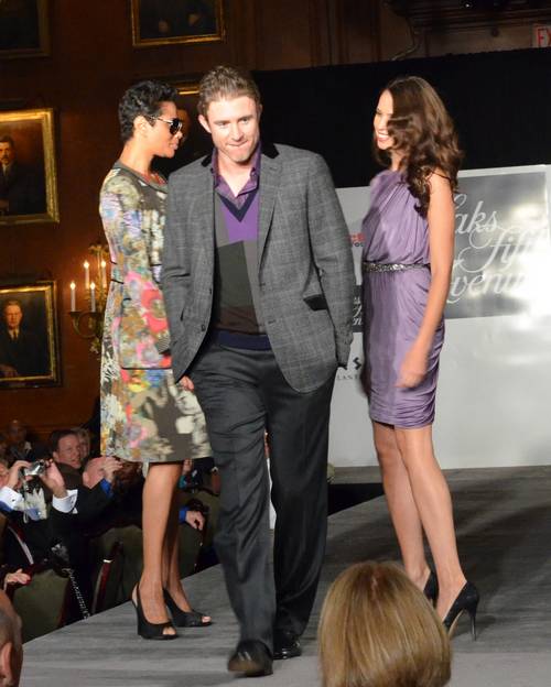 Shane Victorino All-Star Celebrity Fashion Show