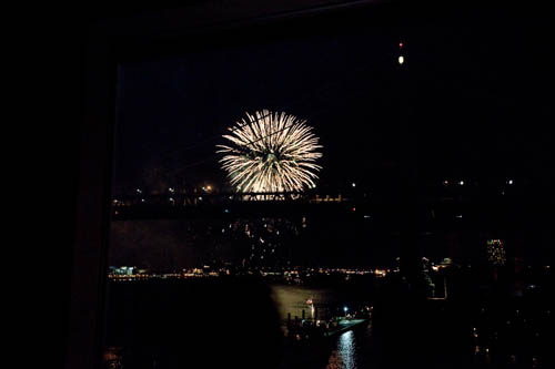 New Years Eve @ Hibachi with the Fireworks